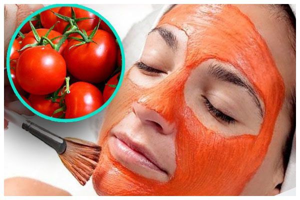 Vitamin C và Vitamin E trong cà chua giúp làn da trở nên trắng sáng, căng mịn